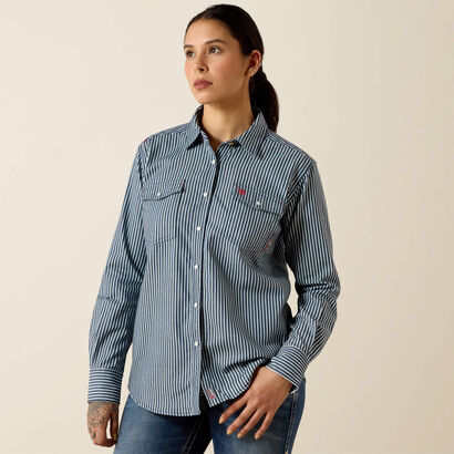 FR Ruth Snap Work Shirt Front