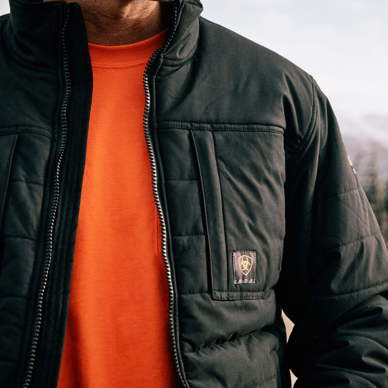 Rebar Valiant Stretch Canvas Water Resistant Insulated Jacket Lifestyle