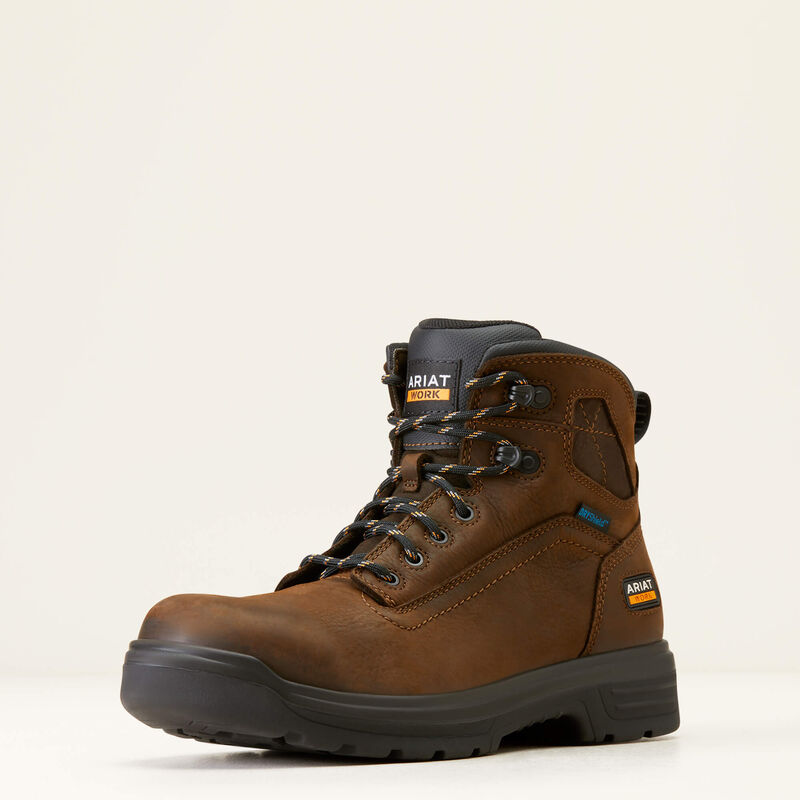 Turbo 6" Waterproof Work Boot 3-4 Front