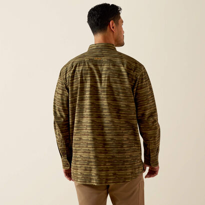 Rebar Flannel DuraStretch Work Shirt Back