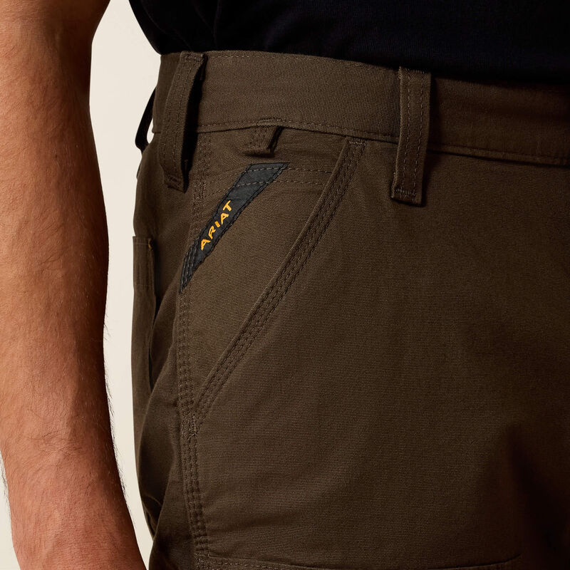 Rebar M4 Low Rise DuraStretch Made Tough Double Front Stackable Straight Leg Pant Image 4 of 6
