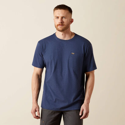 Rebar Cotton Strong Standard Pocket T-Shirt Front