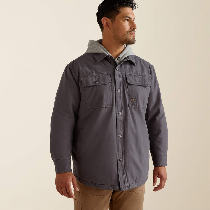 Rebar Canvas Shirt Jacket Front