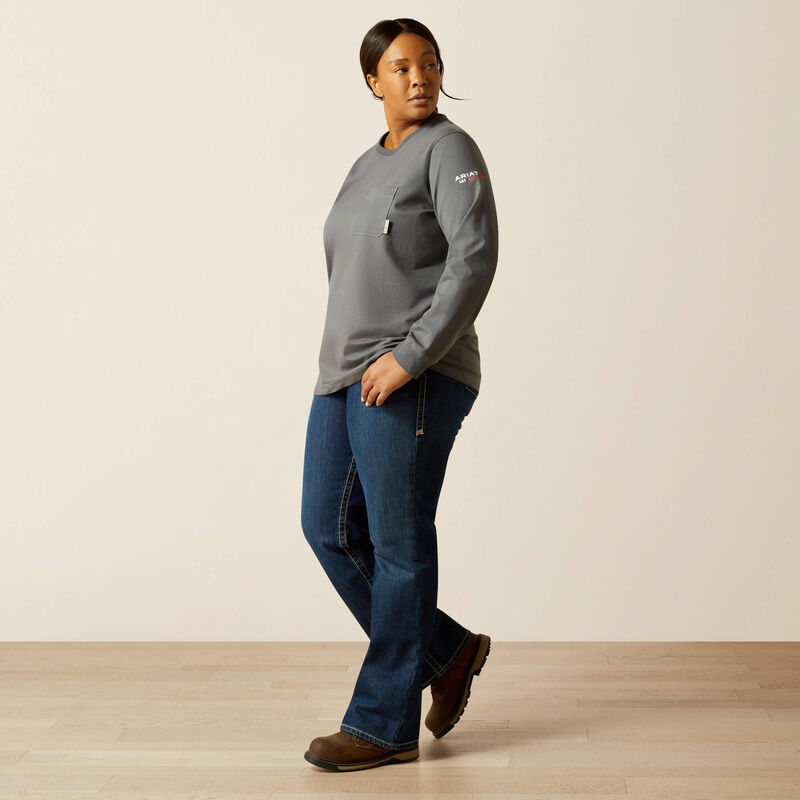 FR Pima Stretch US Logo Baselayer Full Plus