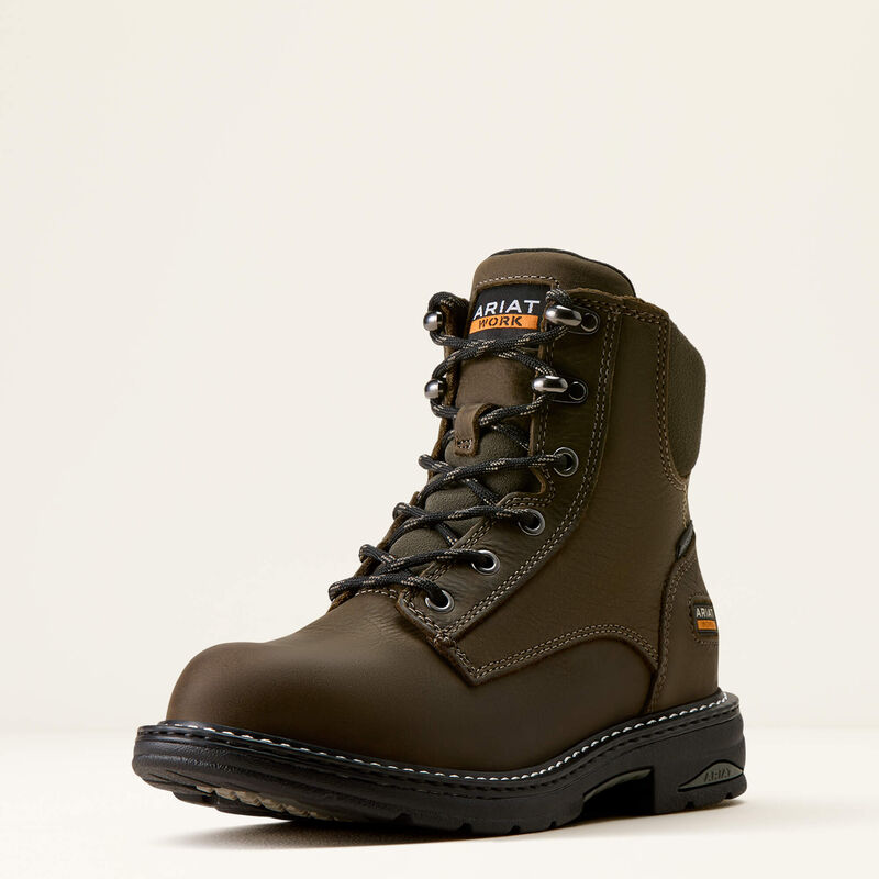 Casey 6" Composite Toe Work Boot 3-4 Front