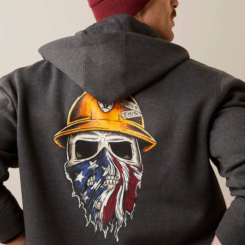 Rebar Born For This Full Zip Hoodie 03