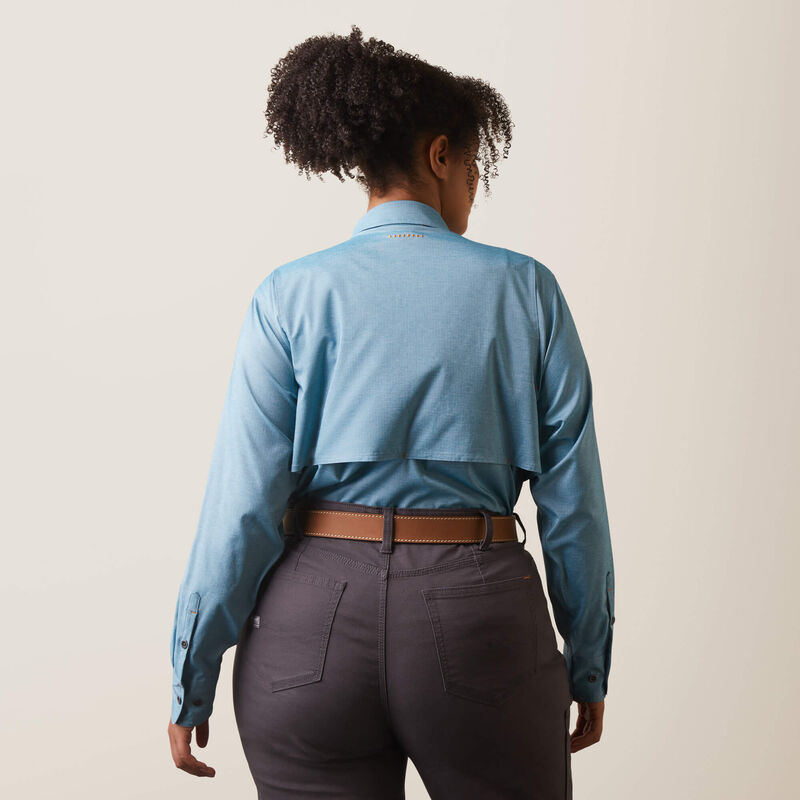 Rebar Made Tough VentTEK DuraStretch Work Shirt Back Plus