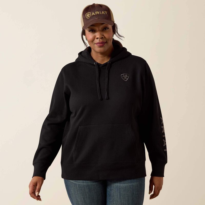 Ariat Logo 2.0 Hoodie Front Plus