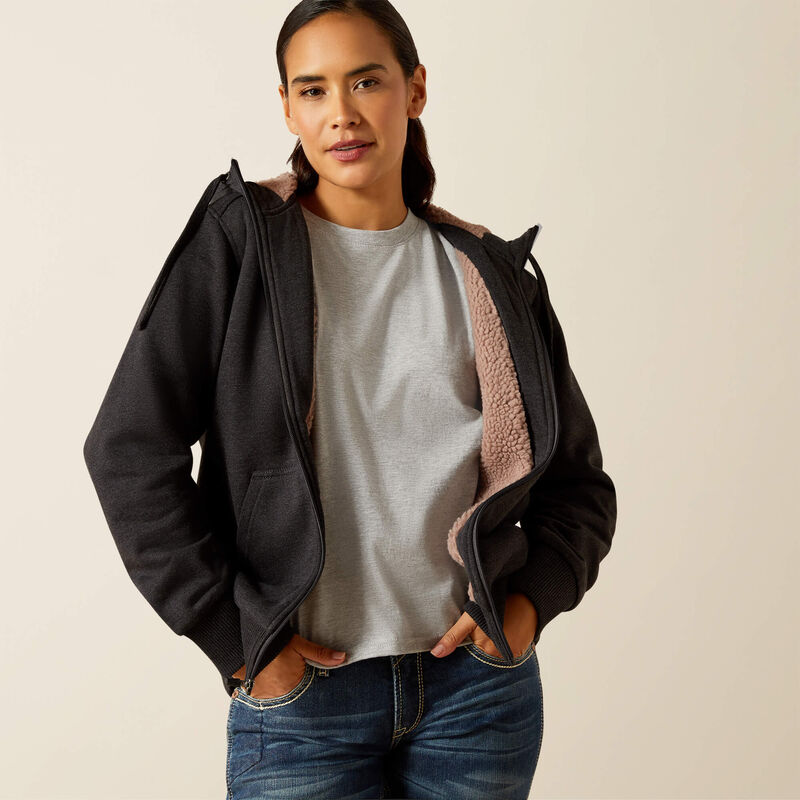 Rebar All-Weather Sherpa Full Zip Hoodie 02
