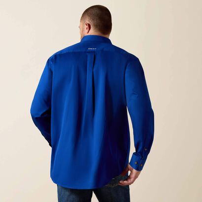 Team Logo Twill Classic Fit Shirt Back