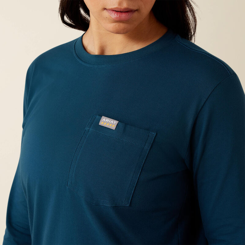 Rebar Cotton Strong Vintage Mother Long Sleeve T-Shirt 02