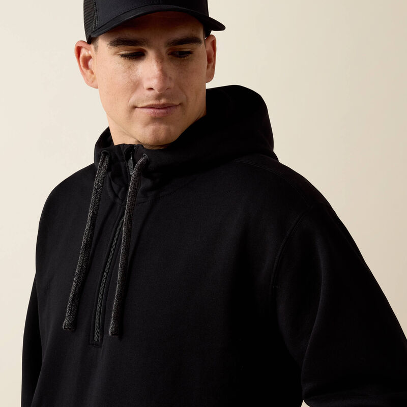 Rebar Workman 1/4 Zip Hoodie 01