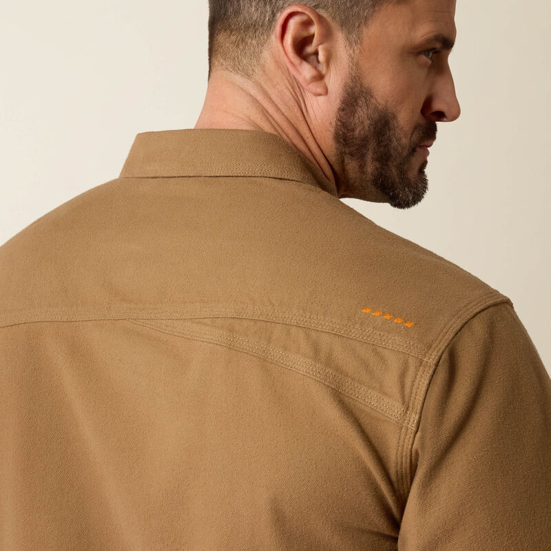 Rebar Flannel Twill Snap Work Shirt 02