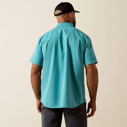 Rebar Made Tough 360 Airflow Work Shirt Back