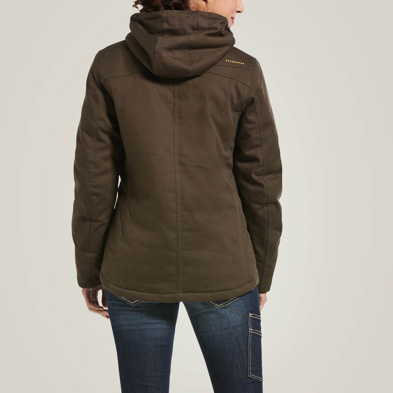 Rebar DuraCanvas Insulated Jacket Back