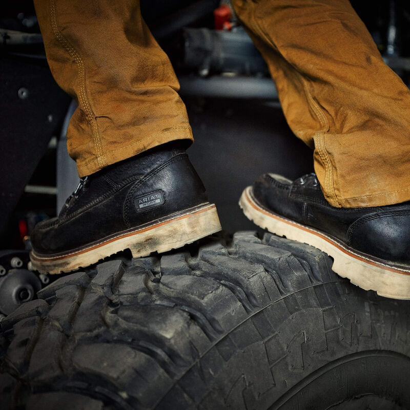 Rebar Lift 6" Waterproof Composite Toe Work Boot Lifestyle