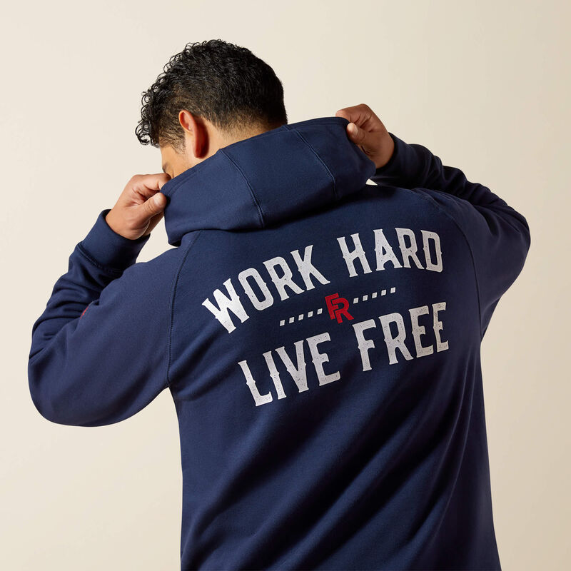 FR DuraStretch Work Hard Live Free Hoodie 01