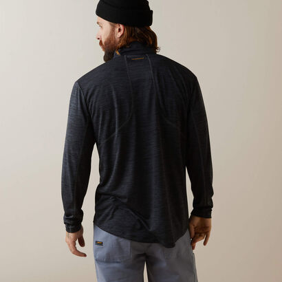 Rebar Evolution 1/2 Zip T-Shirt Back