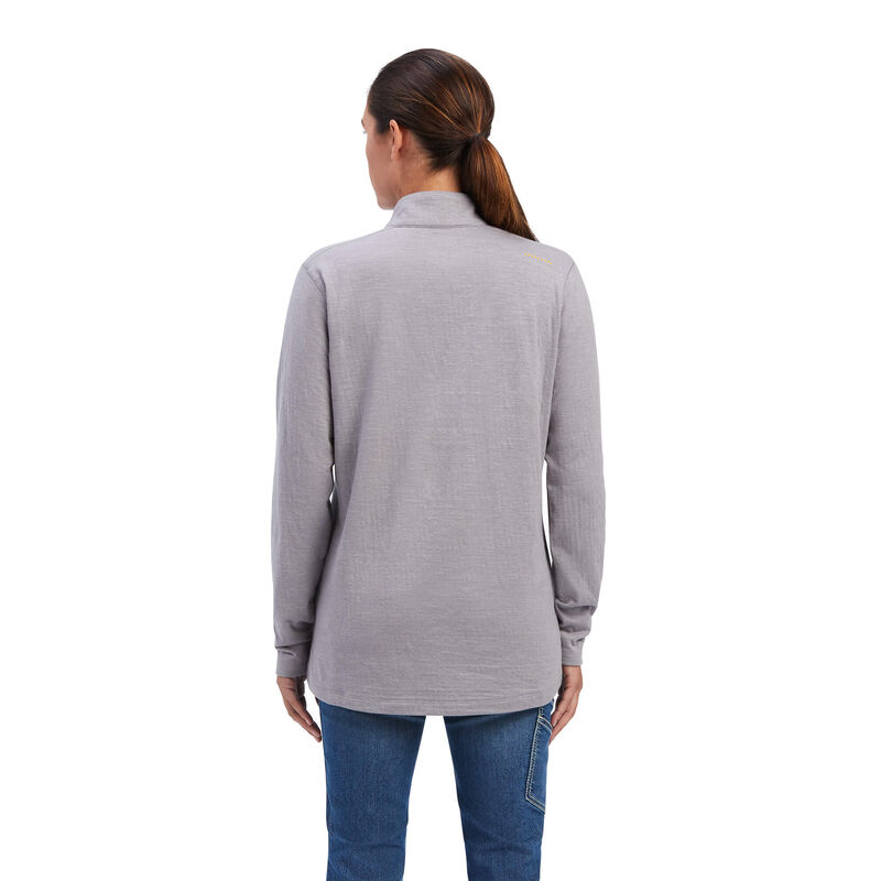 Rebar Foundation 1/4 Zip Shirt Back