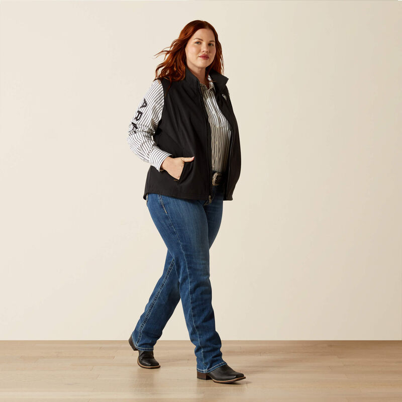 Ariat Logo Softshell Vest Full Plus