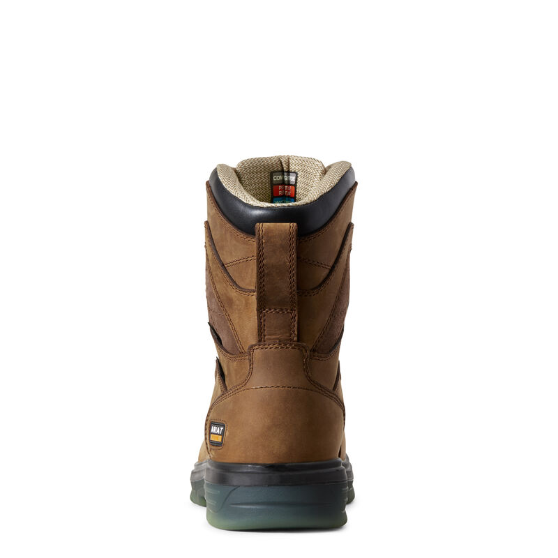 Turbo 8" CSA Waterproof Carbon Toe Work Boot Heel