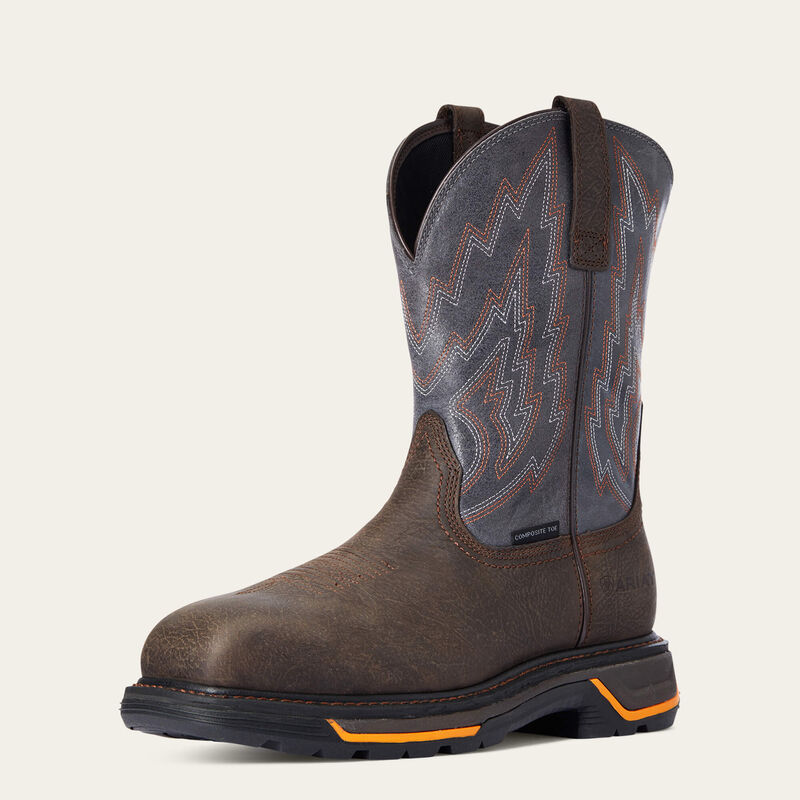 Big Rig Composite Toe Work Boot 3-4 Front