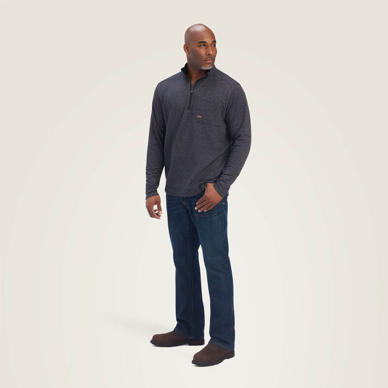 Rebar Foundation 1/4 Zip Shirt Image 3 of 3
