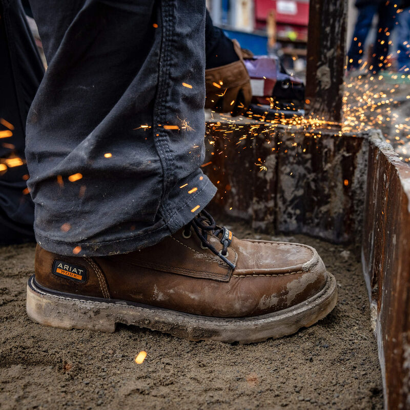 Rebar Lift 6" Waterproof Composite Toe Work Boot Lifestyle