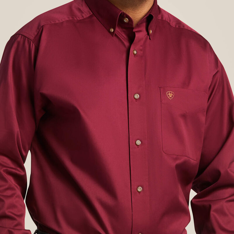 Solid Twill Classic Fit Shirt 03