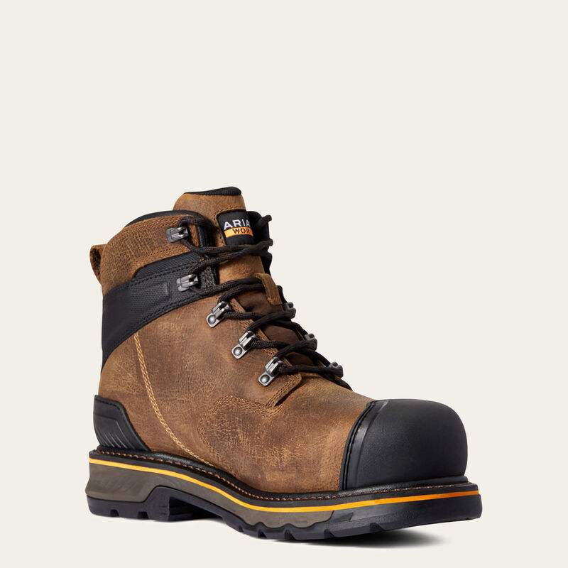 Stump Jumper 6" Waterproof Composite Toe Work Boot Medial