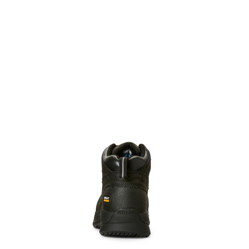 Contender Waterproof Steel Toe Work Boot Heel