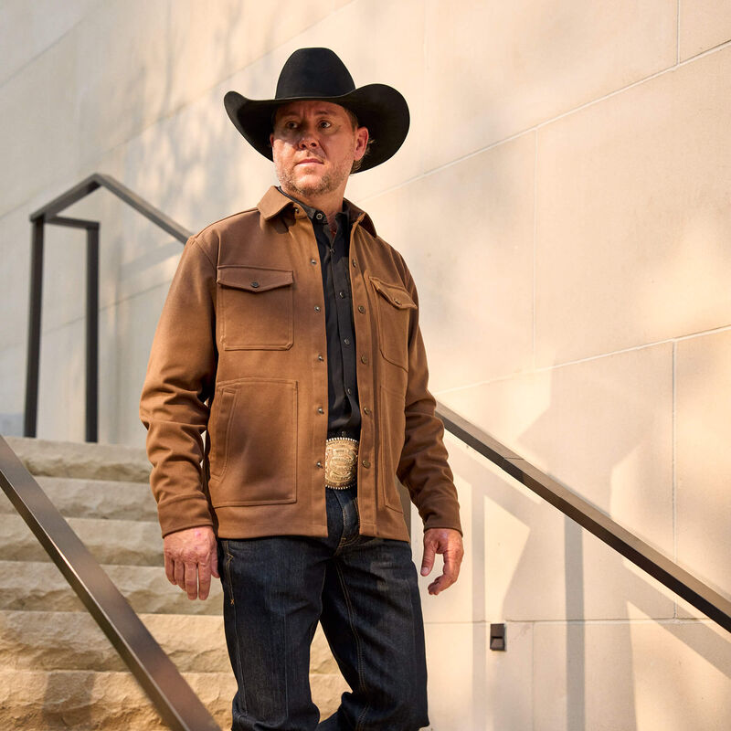 Relentless Amarillo Shirt Jacket Lifestyle