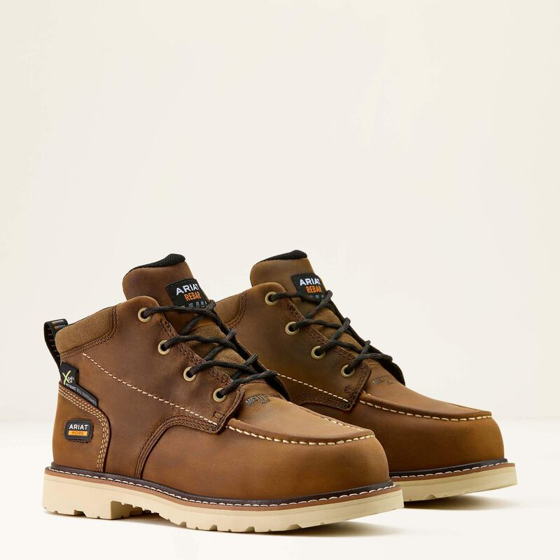 Rebar Lift Chukka MetGuard Composite Toe Work Boot Pair