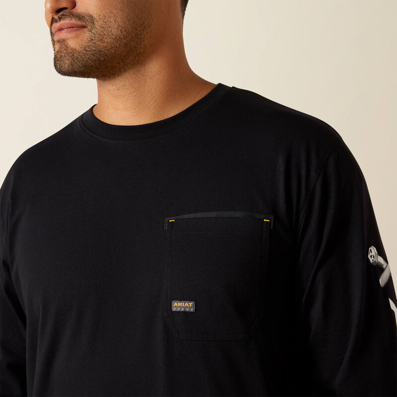 Rebar Workman Bolt Skull T-Shirt 03