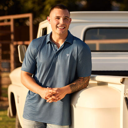 All Over Print Classic Fit Polo Lifestyle