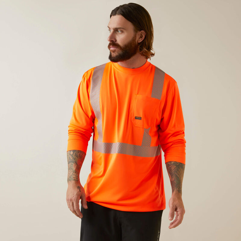 Rebar Hi-Vis ANSI T-Shirt Image 1 of 4