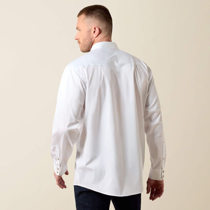 Lightweight Twill Classic Fit Shirt Back