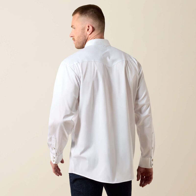 Lightweight Twill Classic Fit Shirt Back