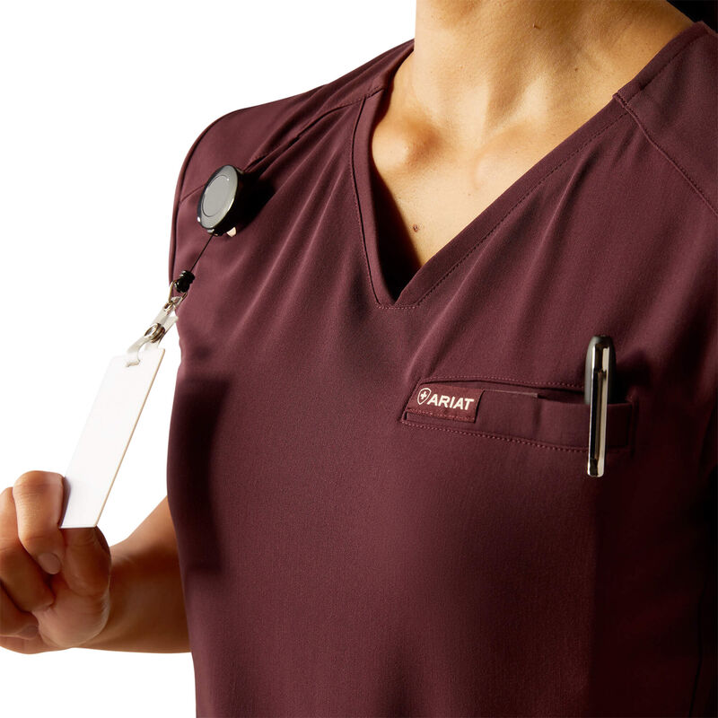 Clara 6 Pocket Scrub Top 01