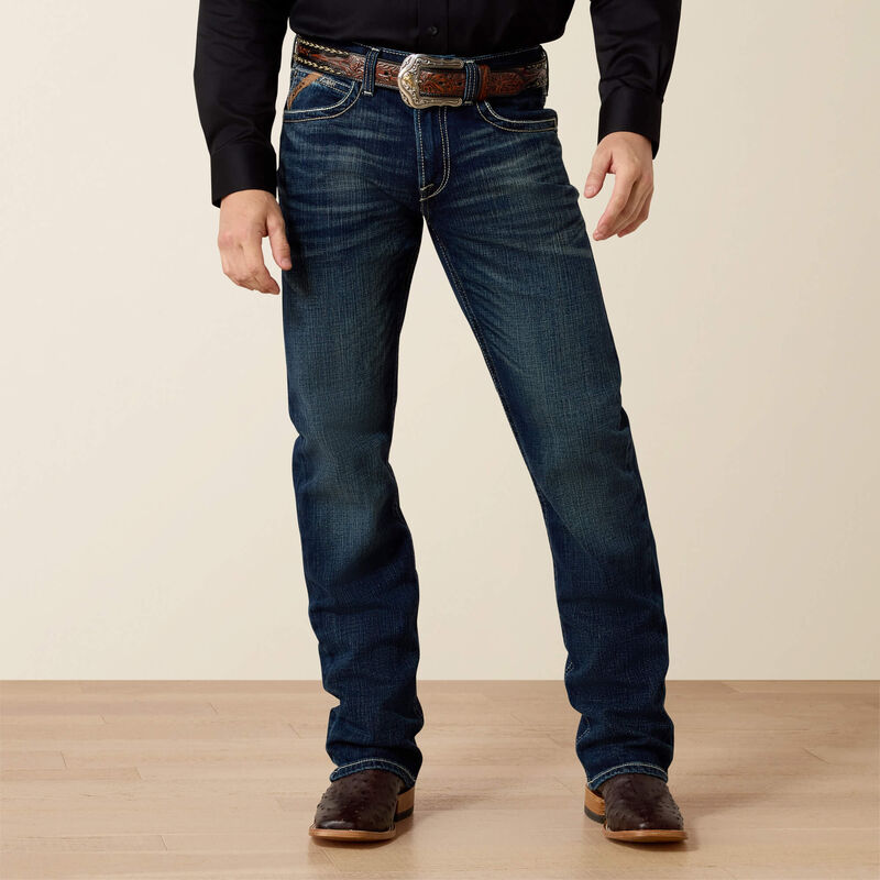 M4 Low Rise Stretch Adkins Boot Cut Jean Front