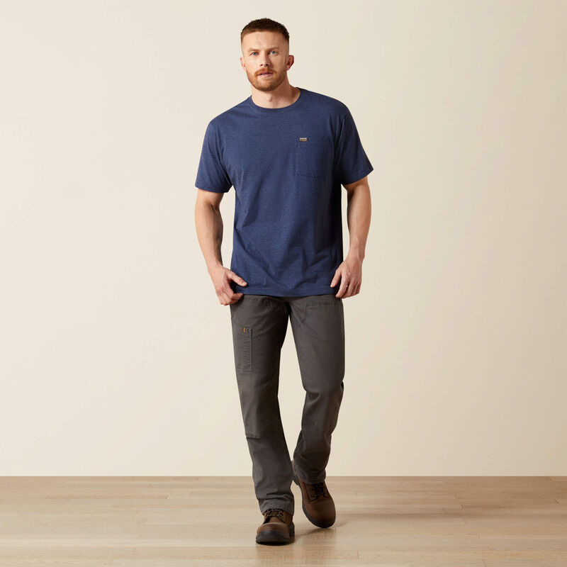 Rebar Cotton Strong Standard Pocket T-Shirt Full