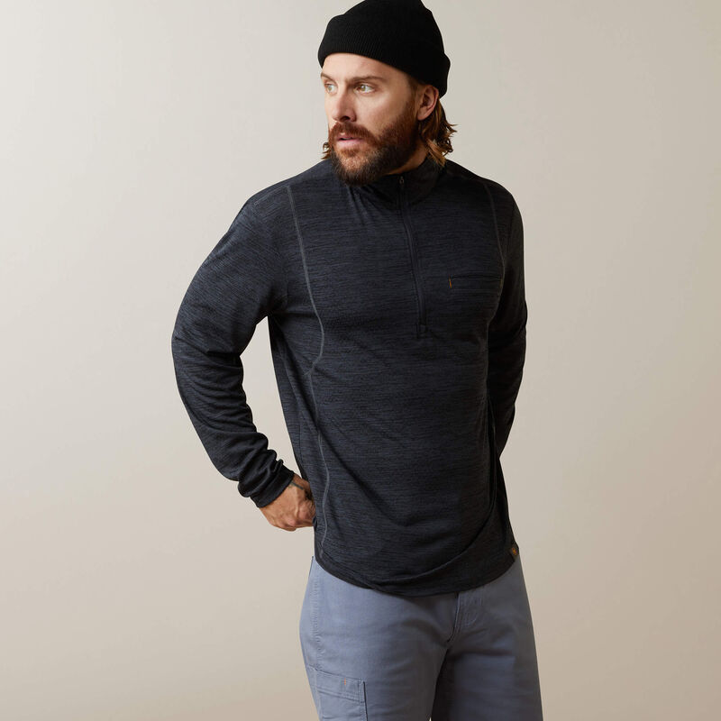 Rebar Evolution 1/2 Zip T-Shirt Image 1 of 6
