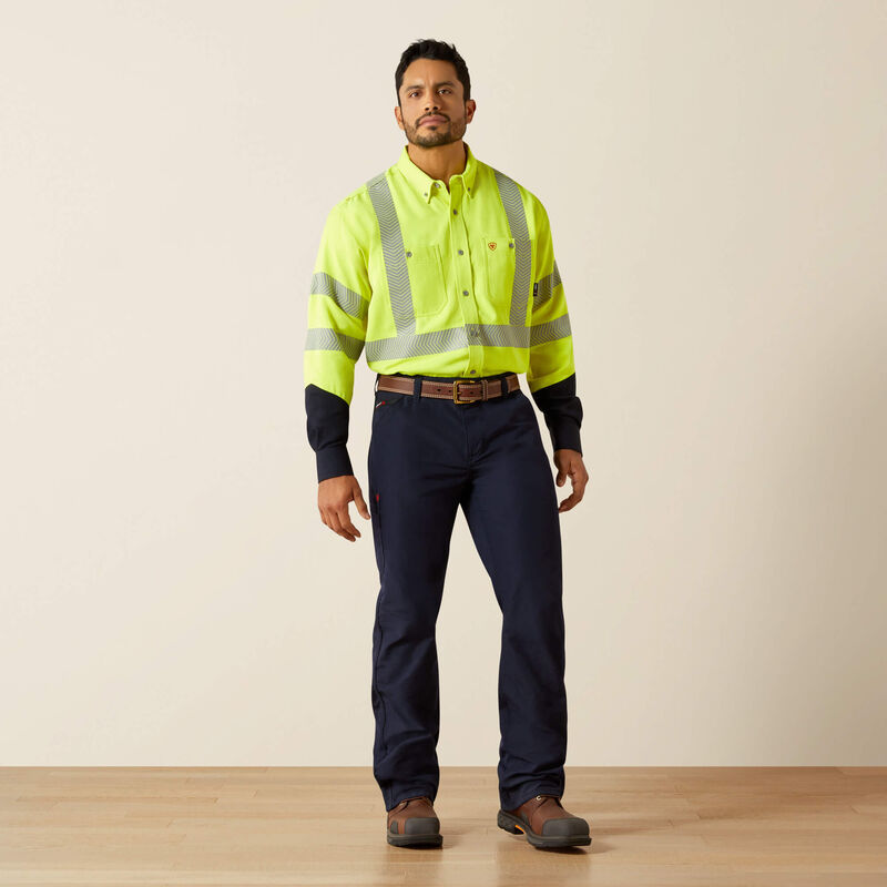 FR Hi-Vis Air Inherent Classic Fit Work Shirt Full