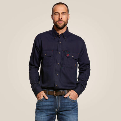 FR Solid Vent Work Shirt