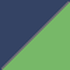 NAVY HEATHER/LIME