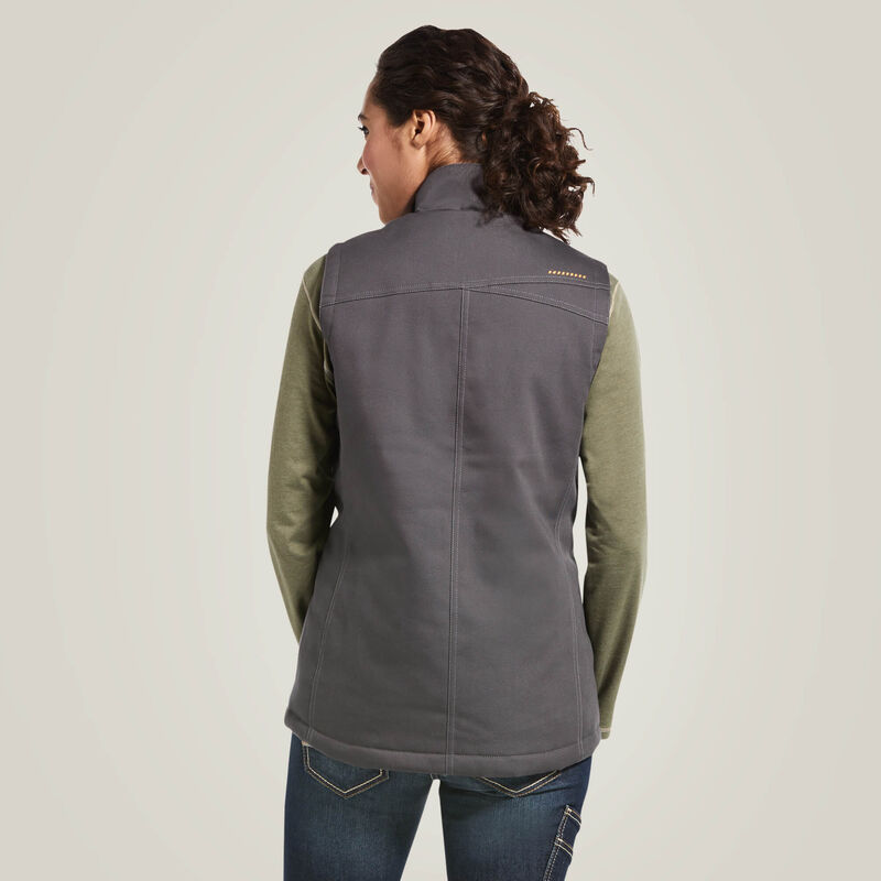 Rebar DuraCanvas Insulated Vest Back