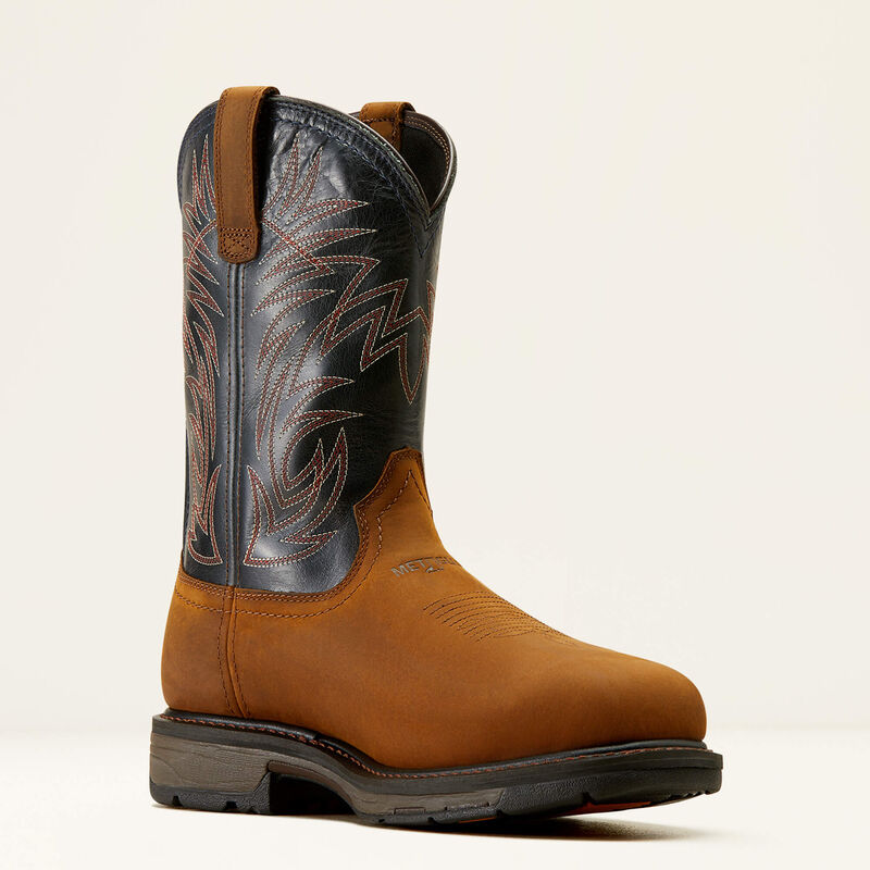 WorkHog MetGuard CSA Waterproof Composite Toe Work Boot Medial