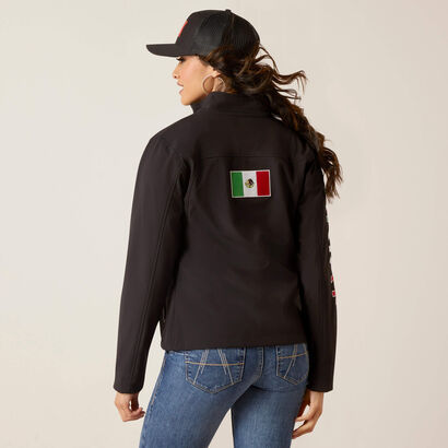 Classic Team Softshell MEXICO Jacket Front