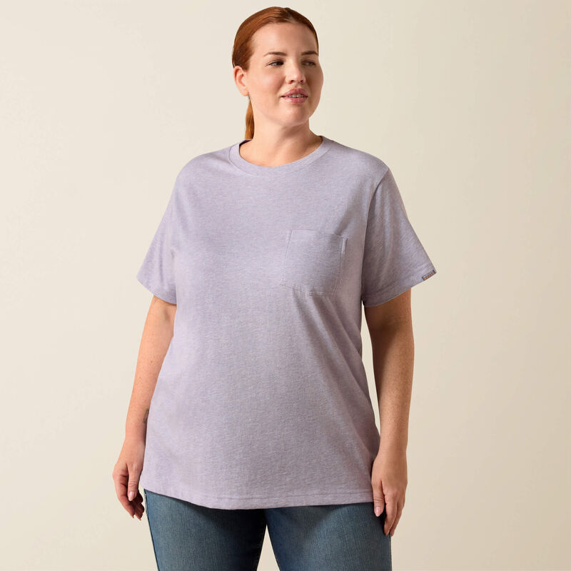 Rebar Cotton Strong Space Dyed T-Shirt Front Plus