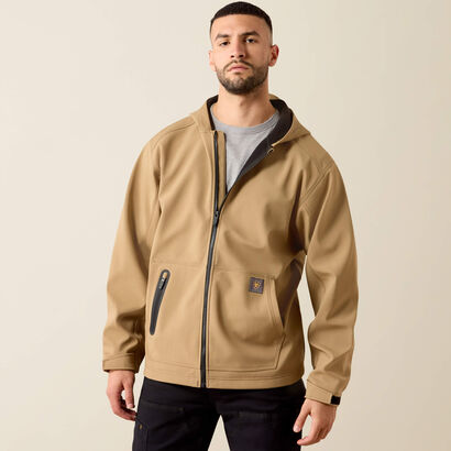 Rebar Durastretch Utility Softshell Hoodie Front